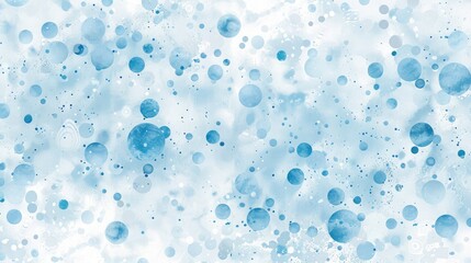 Light BLUE vector seamless cover with spots ,Glitter abstract illustration with blurred drops of rain, Trendy design for wallpaper, fabric makers, Bubbles of paint on a white background 
