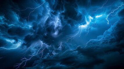 lightning in the night, stormy lightnig in the dark, lightning background, storm in the dark