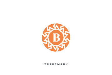 B Letter vector trademark brand logo