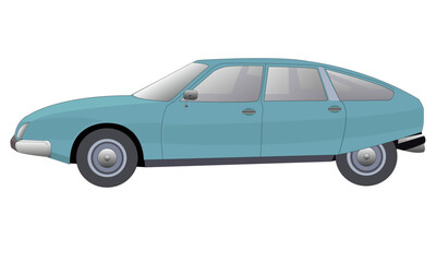 Voiture de collection française de la seconde moitié du 20ème siècle	