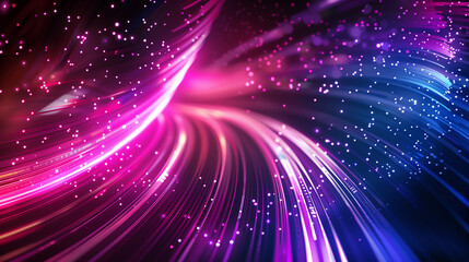 A purple and blue background with a lot of sparkles. The background is very colorful and the sparkles are scattered all over it