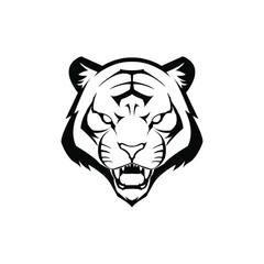 tiger head vector logo2