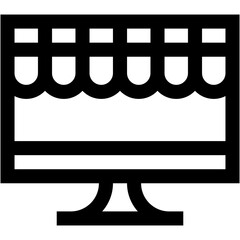 Vector Icon marketing, online shop, online store, ecommerce, store