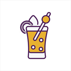 Bloody Mary vector icon