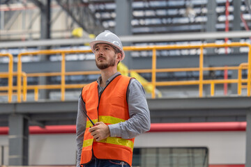 A locomotive engineer manager trains staff, coordinates teams, dispatches work orders and schedules