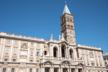 Obraz premium Santa Maria Maggiore is the most famous landmark in Rome, Rome, Italy