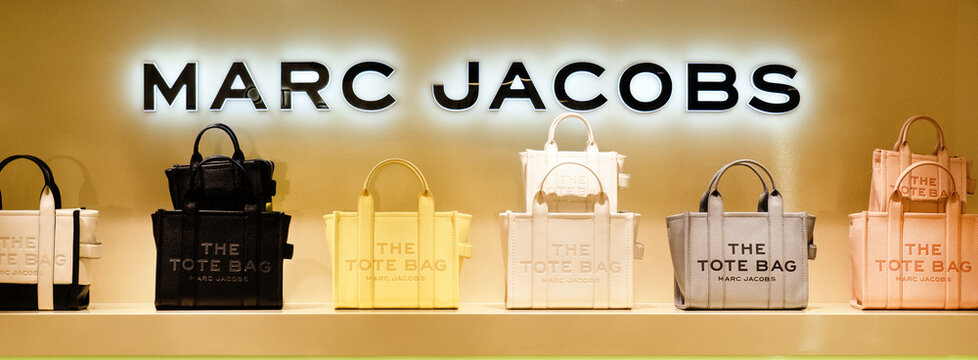 The Tote Bag, collection of luxurious colorful shoppers by Mark Jacobs.Milan - Italy,09 May 2024