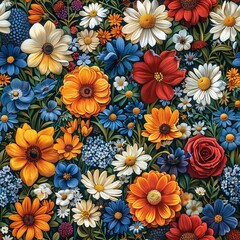 seamless floral pattern