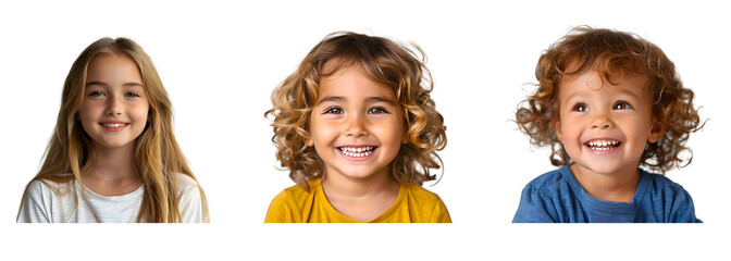 Portrait of adorable smiling child
