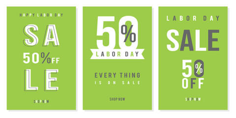 Labor Day sale special offer promotional for advertising, holiday shopping and business.
