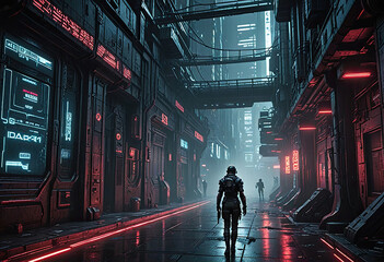 subway station in the city