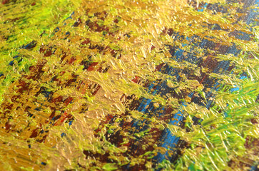  dirty art background in yellow tones with texture