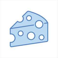 Cheese vector icon