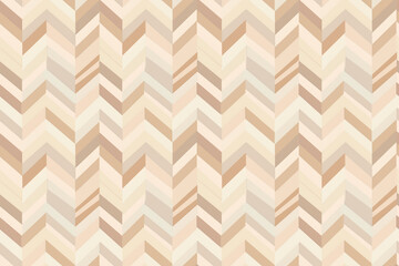 Subtle chevron pattern with various shades of beige and brown. Perfect for seamless decoration and elegant design projects.