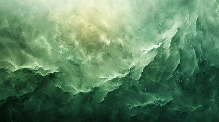 Beautiful abstract and minimalistic green background