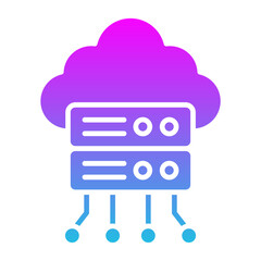 Cloud Server Icon