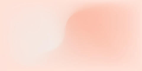 Nude, peach soft gradient. Simple vector gradient background	