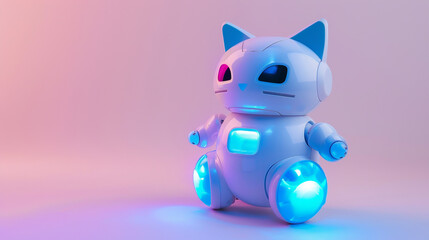 Cat robotic toy. 
