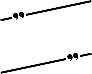Quote box frame icon .Text blog information block icon .Quote info boxe quotation icon 