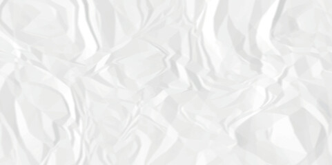 White crumpled paper texture. White wrinkled paper texture. White paper texture. White crumpled and top view textures can be used for background of text or any contents.