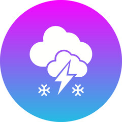 Snow Storm Icon