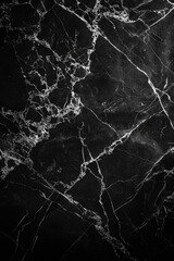 Stylish black and white marble wallpaper, perfect for interior design projects
