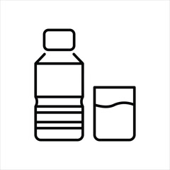 Mineral Water vector icon