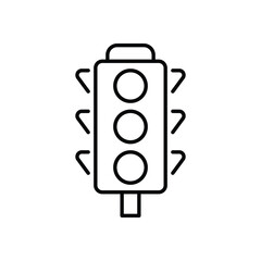 Traffic Lights vector icon