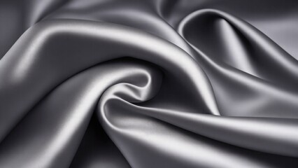 Luxury Gray satin smooth fabric background