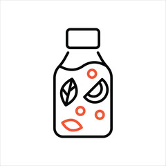Infused Water vector icon