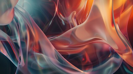 Modern Art Abstract Background 8K Transparent

