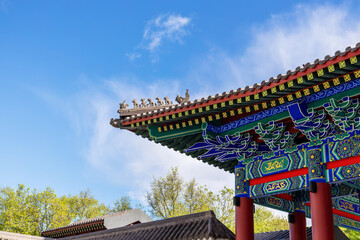 chinese temple roof