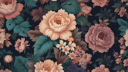 Aesthetic Flower Background