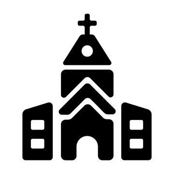 Get this solid icon of sevanavank church 