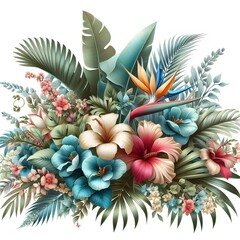Fototapeta premium Elegant Floral Designs Stunning Botanical Art for Your Projects Microstock Image
