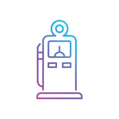 Gas Station vector icon