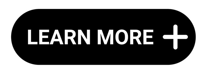 Learn More Web UI Fill Button, Icon, Symbol. Vector Illustration.