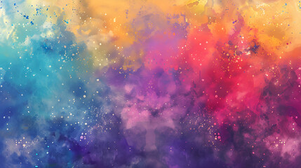 Multicolored watercolor background