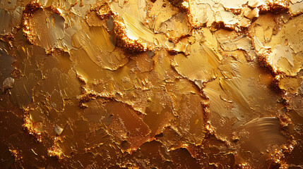 Gold background paper paint glitter golden brush
