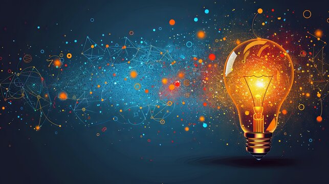 Vector illustration of business plan, project development from idea to realization. Creative concept for web banner, social media banner, business presentation, marketing material