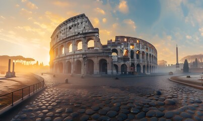 Naklejka premium Colloseum