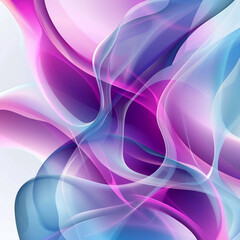 Abstract background with smooth shapes, Wallpaper, Generative AI