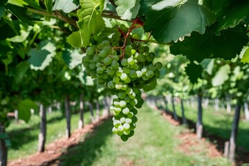 ripe grape in the garden