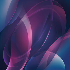 Abstract background with smooth shapes, Wallpaper, Generative AI
