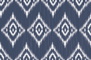 Ethnic abstract ikat art. Aztec ornament print. geometric ethnic pattern seamless. Design for background ,curtain, carpet, wallpaper, clothing, wrapping, Batik, vector illustration.