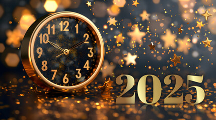 2025 Happy New Year design