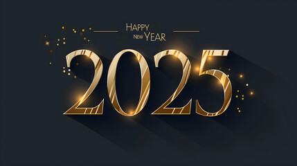 2025 Happy New Year design