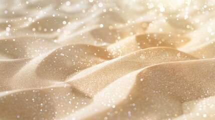 An abstract sand texture set against a sparkling beige background.