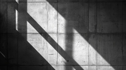 An abstract background of a cement wall with shadows