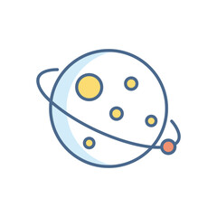 Space vector icon